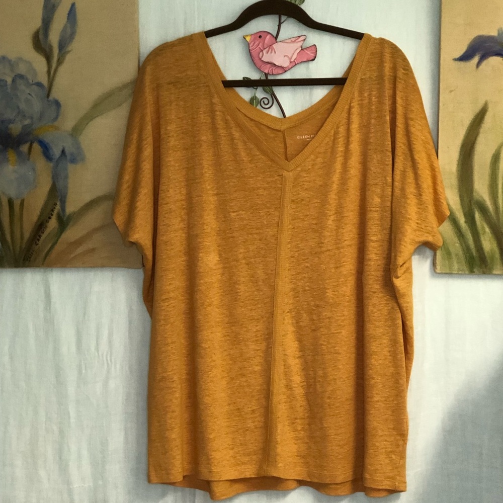 Eileen Fisher double v top